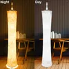 Lampy podłogowe Nowoczesne lampy LED RGB Zmiana kolorów Inteligentne światło z zdalnym sterowaniem do dekoracji salonu w domu