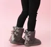 Boots austrália crianças crianças bota de neve color cor clara inverno impermeável sapatos meninos meninos wgg boots de tornozelo infantil calçados calmas calmas crianças meninas botas