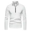 Herrtr￶jor sport tr￶ja m￤n hoodie fast f￤rg stativ krage avslappnad pullover smal h￶st manlig sweashirt kl￤der aktivkl￤der