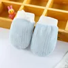 Hair Accessories 1 Pair Cotton Baby Mittens Born Anti Scratching Winter Gloves Kids Infant Protection Face Keep Finger