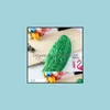 Pencil Cases Korean Creative Personality Students 3D Simation Ingredients Vegetable Plush Pen Bag Large Box Student Stationery Drop D Dhzvs