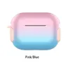 Accessoires pour casque Étui en tpu acrylique de couleur brillante dégradée Pour Apple Airpods pro2 2022 airpods pro 1 2 3 boîtiers de charge pour air pod avec emballage de vente au détail et crochet