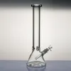 12 inch Glass Bong Smoke Water Pipe Free Downstem Bowl beaker Hookah Dab Oil Rigs Female Joint 19MM Bubbler