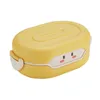 Dinnerware Sets Cartoon Lunch Box With Heating Luncheaze For Freezing Dumplings Heats Plastic Storage Container Microwave Taper Bento