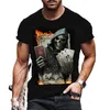 Men's T Shirts 2022 Shirt For Men Personality Graffiti 3D Printing Round Neck T-shirts Casual Loose Oversized Street Fashion Clothing