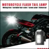 Motorcycle Lighting 7 Colors Drone Strobe Light Usb Led Motorcycle Lighting Anti-Collision Bike Tail /Model Aircraft Night Flying Min Dhsft