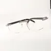 New large frame transparent lens 4189706 natural L size X diamond natural horn suitable for men and women to wear 3mm thick lenses
