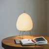 Lâmpadas de chão Lâmpada de papel de arroz japonês escurecimento NOGUCHI TABELA Lanterna Lanterna Desk de mesa de cabeceira moderna para a sala de estar