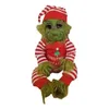 Lalka urocze Boże Narodzenie 20 cm Grinch Baby Pchana PSH For Kids Home Dekoracja na świątecznych prezentach Navidad Decor8592090