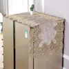 Table Cloth Refrigerator Cover Europe Luxury Embroidered Dust Protective Microwave Oven Washing Machine Towel