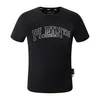 Plein Bear TシャツメンズデザイナーTシャツブランド衣料ラインストーンPPスカルメンTシャツラウンドネックSSストーンクラシックヒップホップストリートウェアトップティーPB 160657