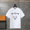 Erkek Tişörtleri Yaz Kadınlar ve Erkek Tasarımcı Üstleri Günlük baskı Mektubu T-Shirt Bayanlar Yüksek Kaliteli Mektup Pamuk Tees