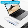 Card Reader Safe 3 Port USB2.0 Hub Expansion Dock Computer Accessories