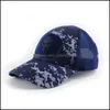 Chapeaux de fête Bouton arrière classique Chapeau de soleil Casquette de baseball Camouflage Tactics Army Combat Paintball Basketball Football Réglable Drop Deli Dhjyu