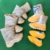 Botas de grife NSLTD Knit Runner Boots Rnr Meias Speed Slip On Tênis Neve Enxofre Cáqui Pedra Bege Preto Tricô Calçado