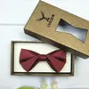 Bow Ties Arrivals Men's Tie High Quality Fashion Formal Bowtie For Men Great Party Wedding Male Butterfly With Gift Box