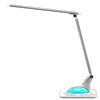 Lampes de table moderne 9w Led lampe de bureau avec Port de Charge 5v 3 luminosité atmosphère romantique Rgb éclairage Base bureau d'étude