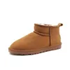 2022 botas quentes mini bota de neve cano baixo australiano clássico inverno pele cheia peludo peludo cetim eua gs 585401 chinelos femininos us3-14