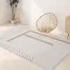 Mattor japanska vardagsrum mattor enkelhet soffa kaffebord matta nordiskt sovrum dekor matta modernt kök badrum tvättbar