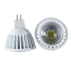 Super Cob 5W 9W LED SPOTIGHT MR16 GU10 المصباح الألومنيوم سقف سقف الإضاءة 12V 24V توفير الطاقة لمصباح مكتب المنزل