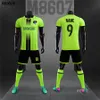 Ginásio Diy Soccer Jersey Jersey Set Men Uniform Football Jerseys Futbol Futbol Terno Big Size Size 221011