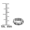 Anneaux de mariage 2022 Bague en acier inoxydable Câbles uniques pour hommes et conception de vis pour hommes Taille 6#-15#