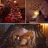 Smart Automation Modules 12.5m LED Light String RGB Fairy Lights Garland Curtain Street Outdoor Waterproof Atmosphere Lamp Christmas