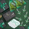 Geschenkverpackung, Geschenkverpackung, St. Patricks Day, Schutzengelflügel, Schlüsselanhänger, Party-Anhänger, Schlüsselanhänger, Haken mit grüner Süßigkeitentüte, irischer Feiertag, Dhnxx