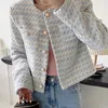 Womens Jackets Autumn Winter Clothes High Quality Casual Tweed Jacket Women Coats Casacos Vintage Outwear Tops Chaquetas Mujer Veste Femme 221011