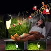 Muzyka lampa słoneczna do ogrodowego Smart Light czujnik zmierzchu do wodoodpornych świateł świątecznych światła na świeżym powietrzu