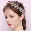 Tocados Diadema de cristal brillante Estilo princesa Accesorios nupciales para el cabello Boda Dama de honor Adorno Espectáculo de escenario Tocado para mujer