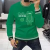 Sudaderas para hombre Marca de moda Tendencia Oso Rhinestone Sudaderas con capucha para hombre Estilo joven Manga larga Ropa para hombre Tops Invierno Nuevo diseño Jersey M-4XL