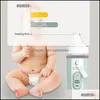 Nappflaskor# USB-laddningsflaska Värmerväska Insättning Er Uppvärmning för varmt vatten Baby Portable Spädbarn Resetillbehör 220512 Drop Dhe1V