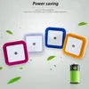 Luci notturne Z10 Controllo del sensore di luce Mini EU US Plug Novità Lampada da camera quadrata per regalo per bambini Romantico colorato