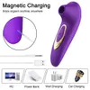 Sex toy s masager Massager Powerful Clit Sucker Vibrator Clitoris Nipple Sucking Tongue Vibrating Oral Licking Masturbator Vagina y Toys for AZRP