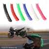 Motorcykelhjälmar reflekterande motocross Mohawk Biker Hjälm Mohawks Spikes Cockscomb Dirt Sticker Decoration