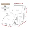 Chair Covers 1 2 3 Seater Recliner Sofa Cover Elastic Relax Polar Fleece Lounger Armchair Couch Slipcovers For Living Room