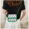 HBP 2022 Women's Bag New Rhomb Stitching Casual Single Shoulder Simple Smple Cross-body Small Square Bags