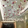 Anhängerlampen Kristallglas Bubble Ball Kronleuchter Treppe hohl Bar Tisch Long El Lobby Club Nicht standardarisch