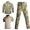 Mens Tracksuits Pantscoats Combat Uniform med skjortor Multicam Hunting Clothes Camouflage Suit Militär Camo Militärkläder Kampskjorta 221010