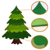 クリスマスの装飾機能的な木の装飾は豊かな語彙の長い寿命繊細なフェルトを豊かにする