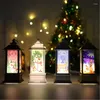 Dekoracje świąteczne Święty Święty Święty Święty Święto Snowman Elk Light Ornaments Christms 2022 Wesołych wystroj