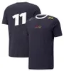 F1 team clothing 2022 short sleeve driver T-shirt mens sports round neck casual racing clothing