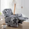 Chair Covers Spandex Stretch Recliner All-inclusive Relax Lazy Boy Cover Floral Print Massage Lounger Slipcovers Home Decor