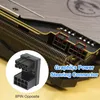Computerkabel 2 Stück ATX 8-Pin/6-Pin-Buchse auf 8-Pin/6-Pin-Stecker 180 Grad abgewinkelter Netzteil für Desktop-PC-Grafikkarte