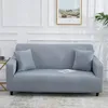 Chair Covers Stretch Solid Color Sofa Cover 1/2/3/4 Seat Living Room Armchair Funiture Protector Sectional Corner Slipcover Couch