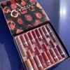 Lip Gloss Fentys's Beauty Cosmetics Kylies 9pcs Lipgloos Lipstick Set Waterproof Nude Color Makeup For Sale