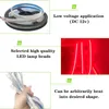 LED Strip 2835 240led/m Waterproof Silicone Tube 12V 5M 1200LED Single Row Tape Light Ribbon for Home Decor 3000K 4000K 6000K