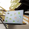 50 PCS grenouille autocollants dessin animé pour adolescents enfants bouteille d'eau Cool étanche décalcomanie pour fille ordinateur portable vélo planche à roulettes téléphone ordinateur guitare