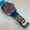 Date Aaaaa Mechanische Luxus-Herrenuhr Automatik Log Arch Weiß Lila Leuchttisch Schweizer Marken-Armbanduhr